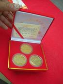 香港回归中国纪念     1997年     中国24K镀金   共3枚