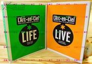 日版明星收藏 L’Arc‐en‐Ciel- LIVE LIFE 2冊
