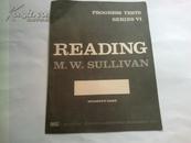 《PROGRESS TESTS SERIES VI READING M.W.SULLIVAN》 16开