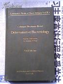 Determinative  Bacteriology(鉴定细菌学）