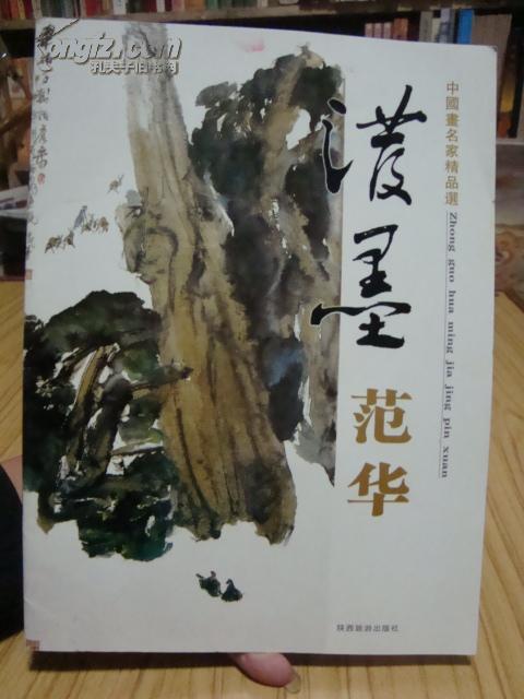 中国画名家精品选：泼墨范华