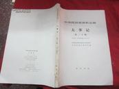 中华民国史资料丛稿:专题资料选辑.大事记：第二十辑：1934年（中华民国二十三年）