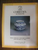 伦敦佳士得 1988年12月12日 中国陶瓷艺术
