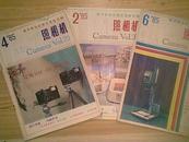 科学性知识性实用性刊物 照相机85年第2 4 6期合售