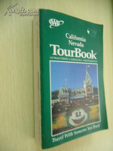 California Nevada Tourbook【加利福尼亚与内华达旅游手册，英文原版】