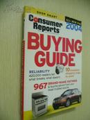 Consumer Reports 2004 Buying Guide【消费者联盟，购物指南，英文原版】