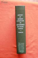 History of German Literature  德国文学史 布面精装  1907年老版书