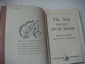 The  New Pocket Quiz Book:4000 questions and Answers 三面刷红,民国英文原版