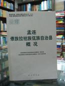 云南自治县概况：孟连傣族拉祜族佤族自治县概况 34册合售（详见描述）