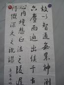 丛澍   作 书法一幅  100*39厘米