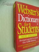 Webster\'s Dictionary For Students【韦氏学生词典，英文原版】