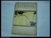 256：84年一版一印《张大千墨笔花卉卷》14张全