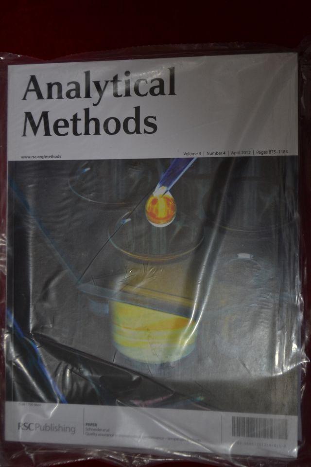 Analytical Methods VOL.4 NUM.4 2012/04 P875-1184 分析方法 影响因子