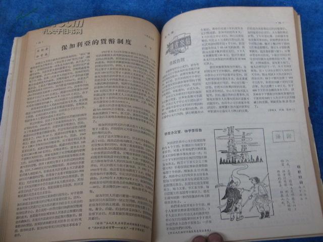 1957年合订本杂志《中国金融1---12期》