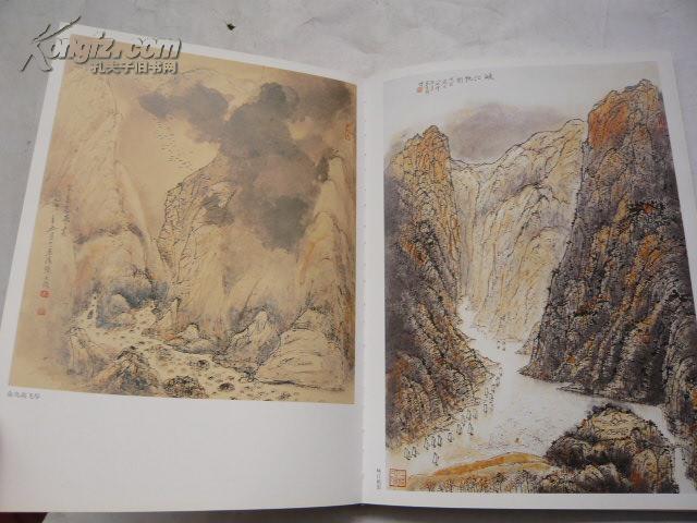 中国近现代名家画集 张文俊 非馆藏无涂画.一版一印.缺少封面封底其他很好75品.8开