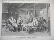 1888年版画：The Drawing-Room Chamois Hunter
