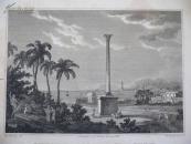 1822年版画：View of Alexandria As It Stood in the Year of Christ 175