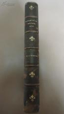 1896年 CHARLES DICKENS ：American Notes 狄更斯《美国纪行》3/4摩洛哥羊皮全插图本古董书 8桢精美钢板画