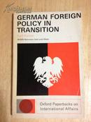 GERMAN FOREIGN POLICY IN TRANSITION 过渡时期德国外交政策 1968