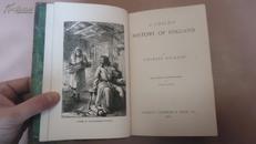 1895年Carles Dickens：Child’s History of England & A Tale of Two Cities 狄更斯《儿童英国史/ 双城记》3/4真皮全插图古董书