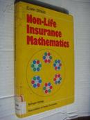 Non-life insurance mathermatics  同济中德学院馆藏书  布面精装，保存较好