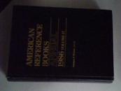 美国工具书年鉴1986年第17卷（全英文）American reference books annual 1986 volume 17