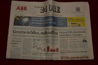 IL SOLE 24 ORE 意大利 24小时太阳报 2013/09/28  9770391786418