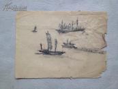 李枫 1957年绘写生素描 共16幅  补图