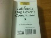 The California Dog-Lover\'s Companion【爱狗人士的加州好去处，玛丽亚·古德维奇，英文原版】