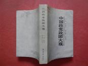 中国政党政团大观/1988