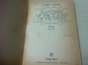 Matters of Fact and of Fiction(Essays 1973-1976)