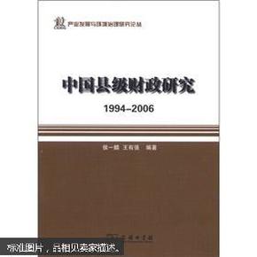 产业发展与环境治理研究论丛·中国县级财政研究：1994-2006