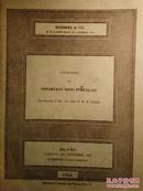 苏富比伦敦1962年11月27日《帕氏（Palmer）夫妇藏重要明瓷》专拍图录151227!