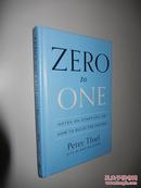 Zero to One: Notes on Startups, or How to Build the Future 从0到1 开启商业与未来的秘密 英文原版精装 现货