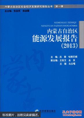 内蒙古自治区社会经济发展研究报告丛书·第一辑：内蒙古自治区能源发展报告（2013）