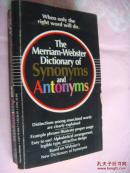 正版 The Merriam-Webster Dictionary of Synonyms and Antonyms  品好未阅，书口三面刷黄