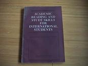 academic reading and study skills for international students 大学英语阅读和学习技巧