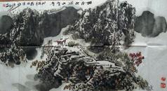 罗林先生山水画1