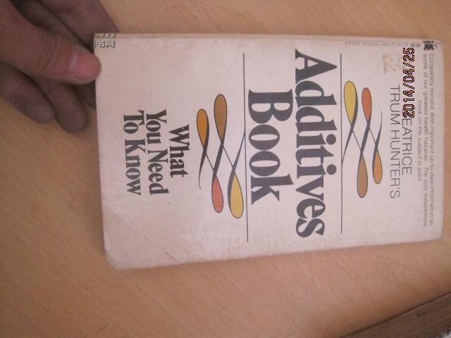 A8721ADDITIVES BOOK