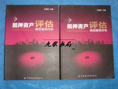 《抵押资产评估典型案例评析》上下册 中国财政经济出版社 库存 品佳