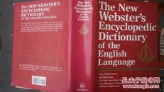 THE NEW WEBSTER'S ENCYCLOPEDIC DICTIONARY OF THE ENGLISH LANGUAGE(新韦氏百科英语词典，精装带护封插图.小8开本)