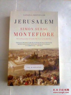 Jerusalem: The Biography 耶路撒冷三千年 英文原版 内有彩插[平装]