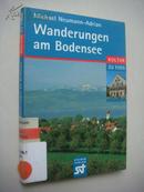 Wanderungen am Bodensee（博登湖－德文原版，彩色插图+旅游线路图）封面过塑保护
