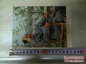 中国人民的伟大领袖毛泽东主席【32开宣传画，17,5cmx12,5cm】