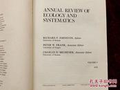 ANNUAL REVIEW OF ECOLOGY AND SYSTEMATICS【第9卷】（78年出版，小16开布脊精装，品好）