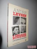 S‘engager et Puis Voir Andre Leysen 法文原版 签名本