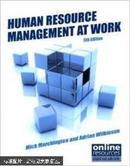 human resource management at work mick marchington