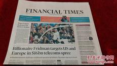 金融时报 FINANCIAL TIMES  2015年4月6日 外文原版世界商业报纸 WORLD BUSINESS NEWSPAPER