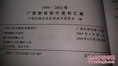 1994—2003年广西财政统计资料汇编 02