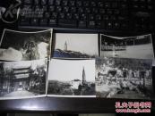 银盐纸 杭州等南部地区老照片6张 石塔鱼乐园寺庙等 琼蕊斋 老照片清供（五）